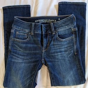 AEO cropped jeans